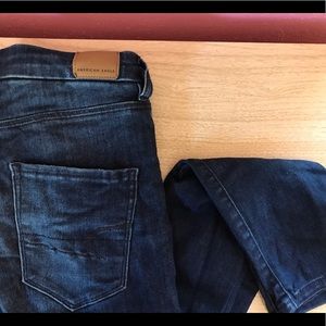 American eagle Curvy highest rise jeggings